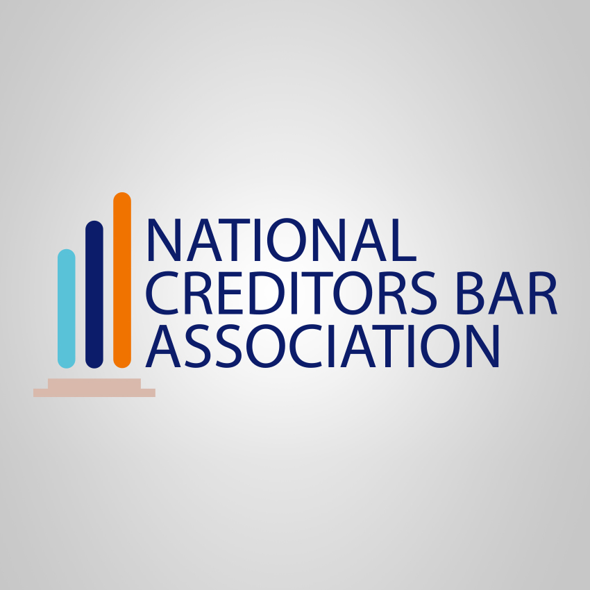 National Creditors Bar Association logo on grey background