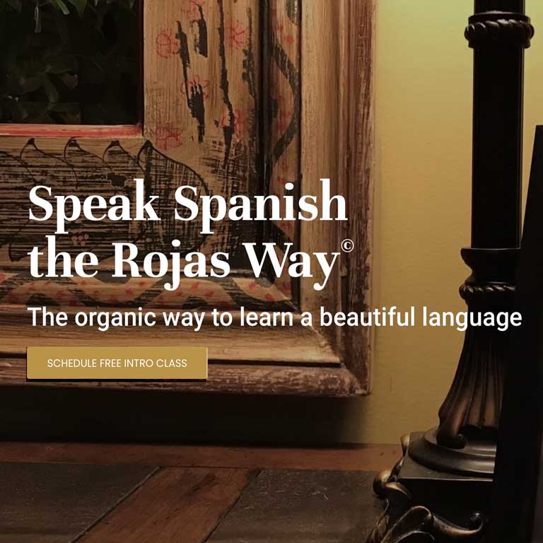 Rojas website home page banner